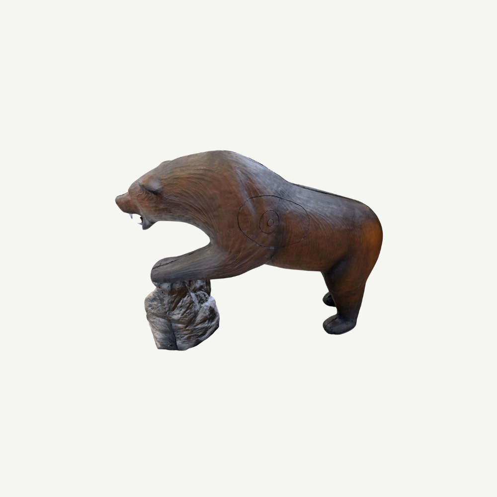 Leitold Grizzlybär mit Beute Lachs