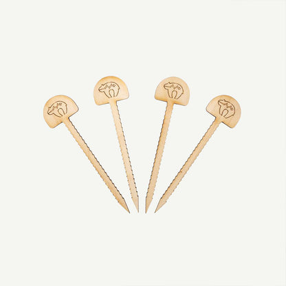 100096 Holzscheibennagel - 4er Pack