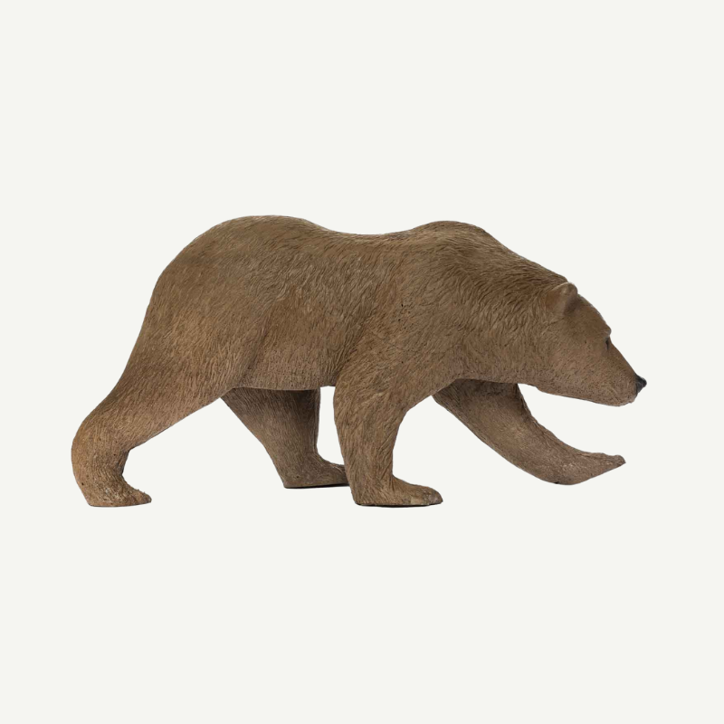 IBB 3D Tier lebensgroßer Braunbär laufend (Speditionsfracht)