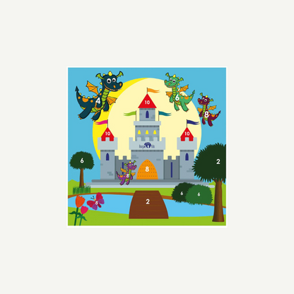 Zielscheibenauflage Kinder Burg