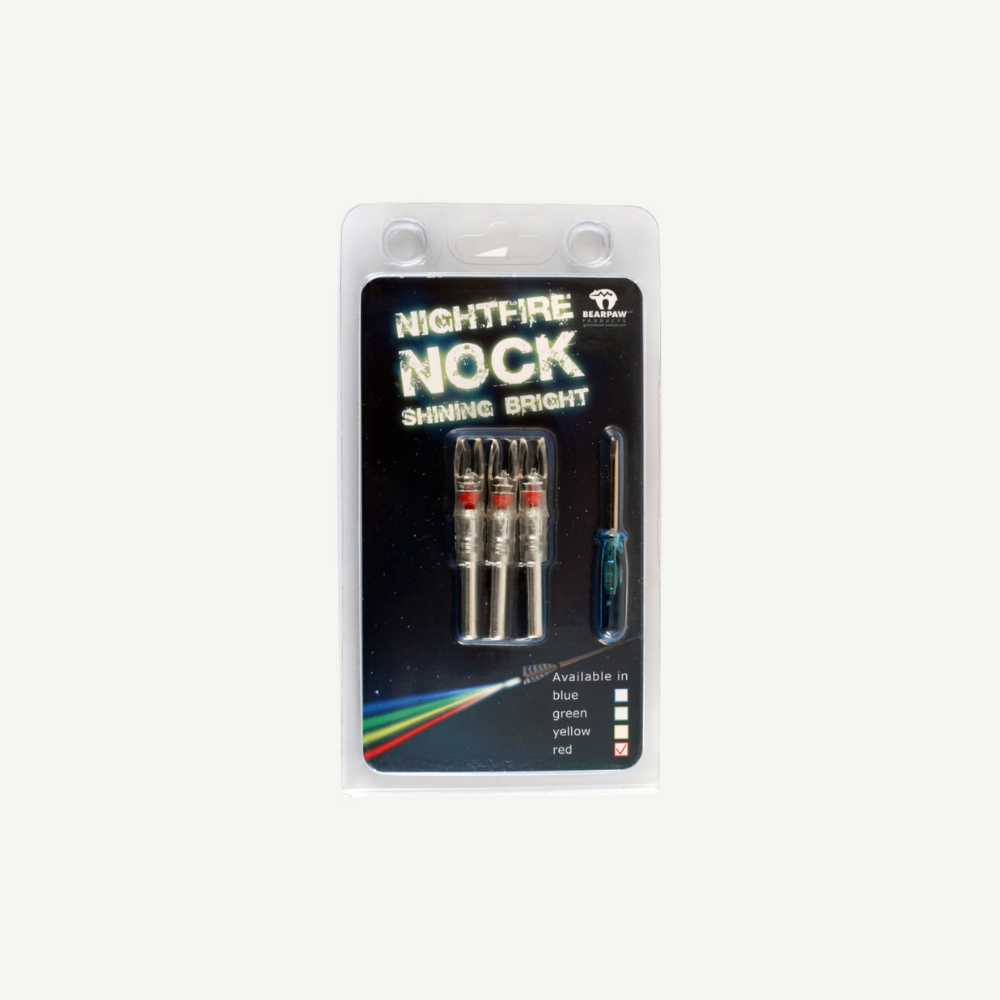 3er Pack Nightfire Nock