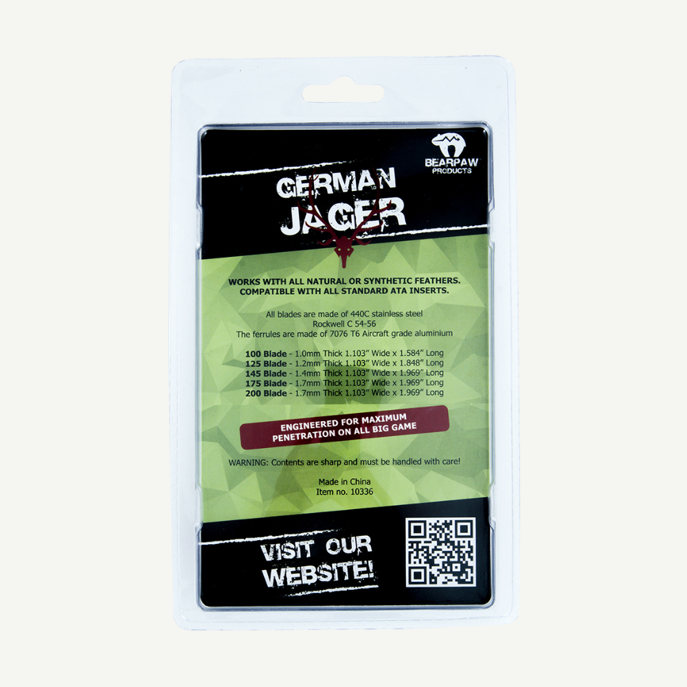 3er Pack Jagdspitze German Jager