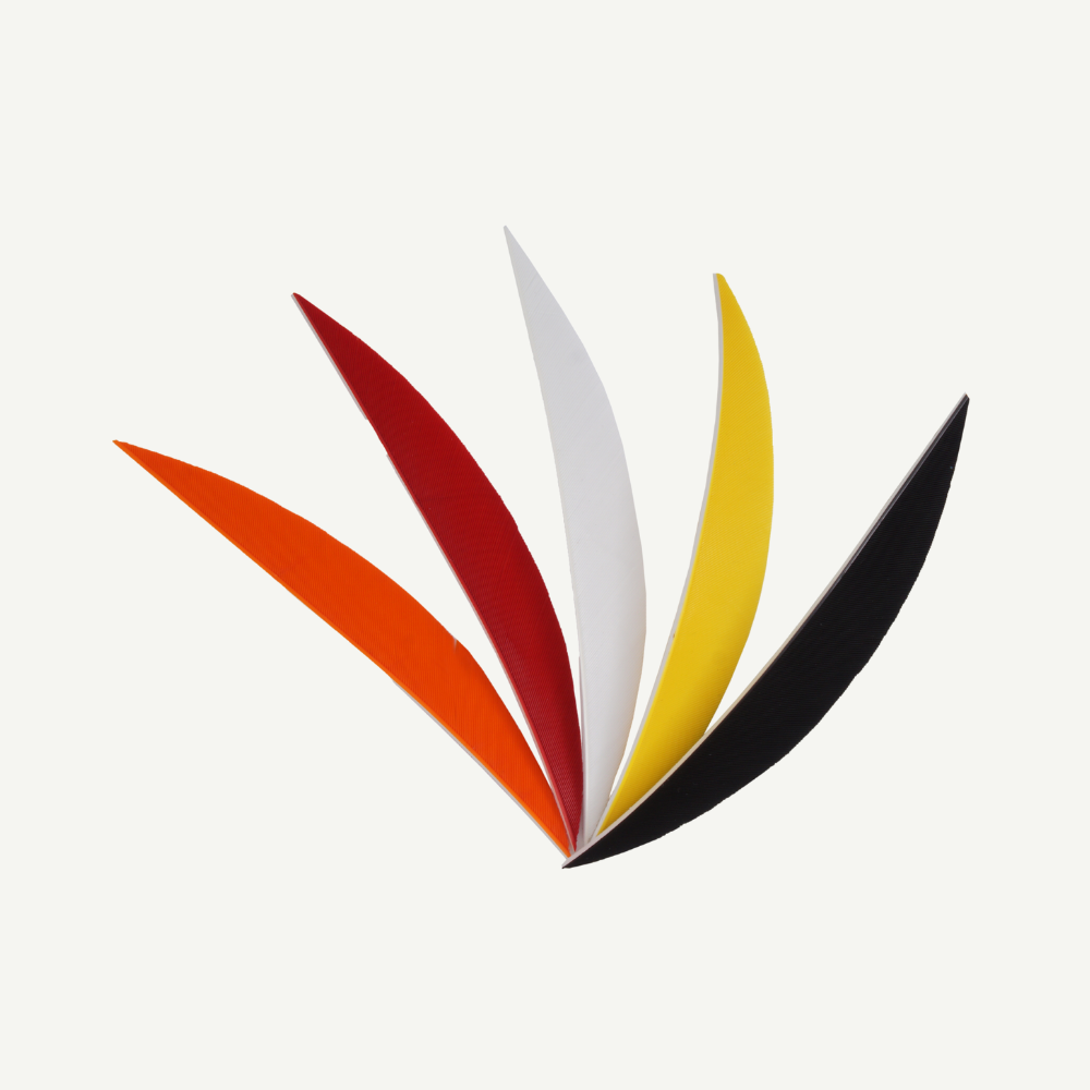 Feder RW Saubuckel 4 Zoll einfarbig