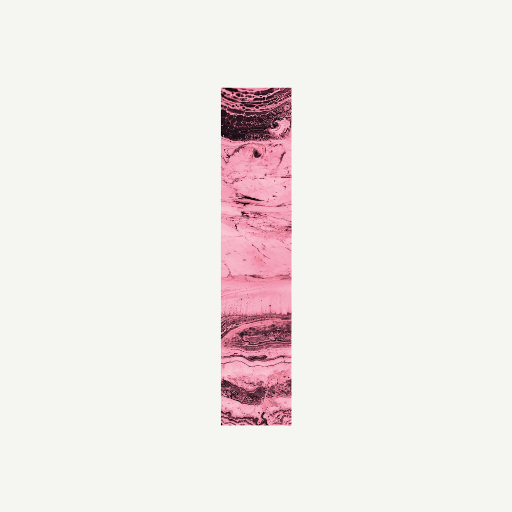 Pfeilcresting Marmor rosa