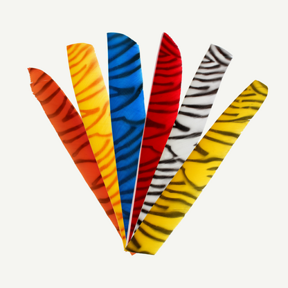 Feder RW Volle Länge zebra