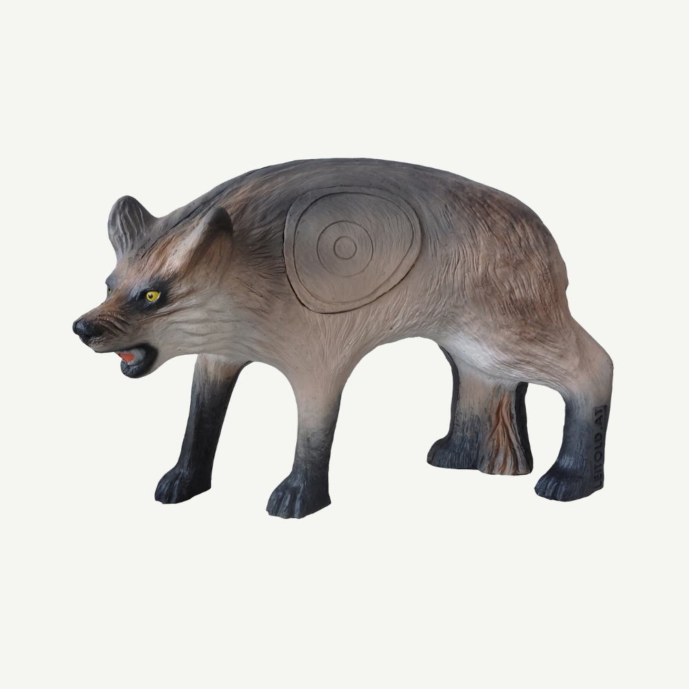 Leitold Kojote knurrend mit IFAA Insert