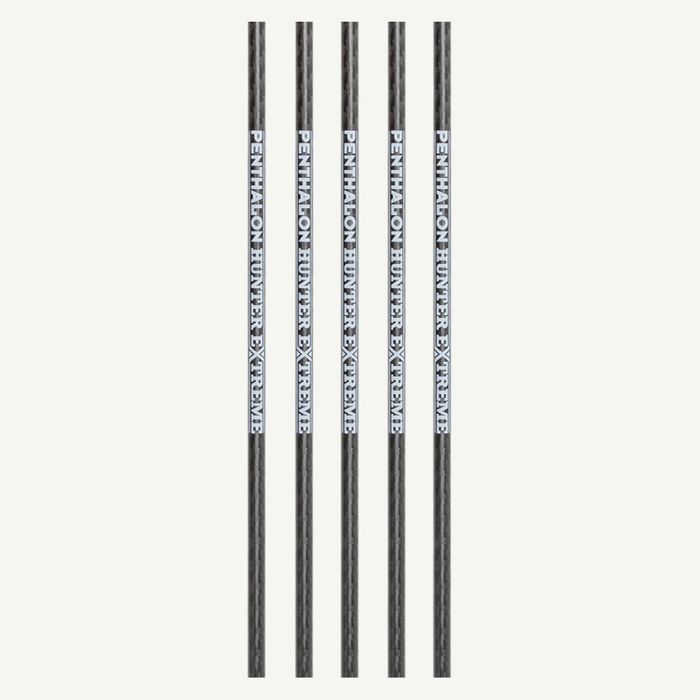 Penthalon Carbonschäfte Hunter Extreme ColorStrike 500 Titanium Grey