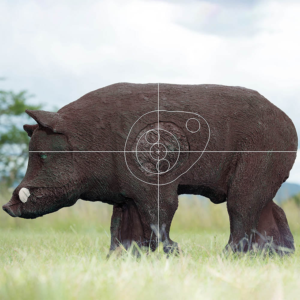 Wildcrete 3D Target - Braunes Wildschwein