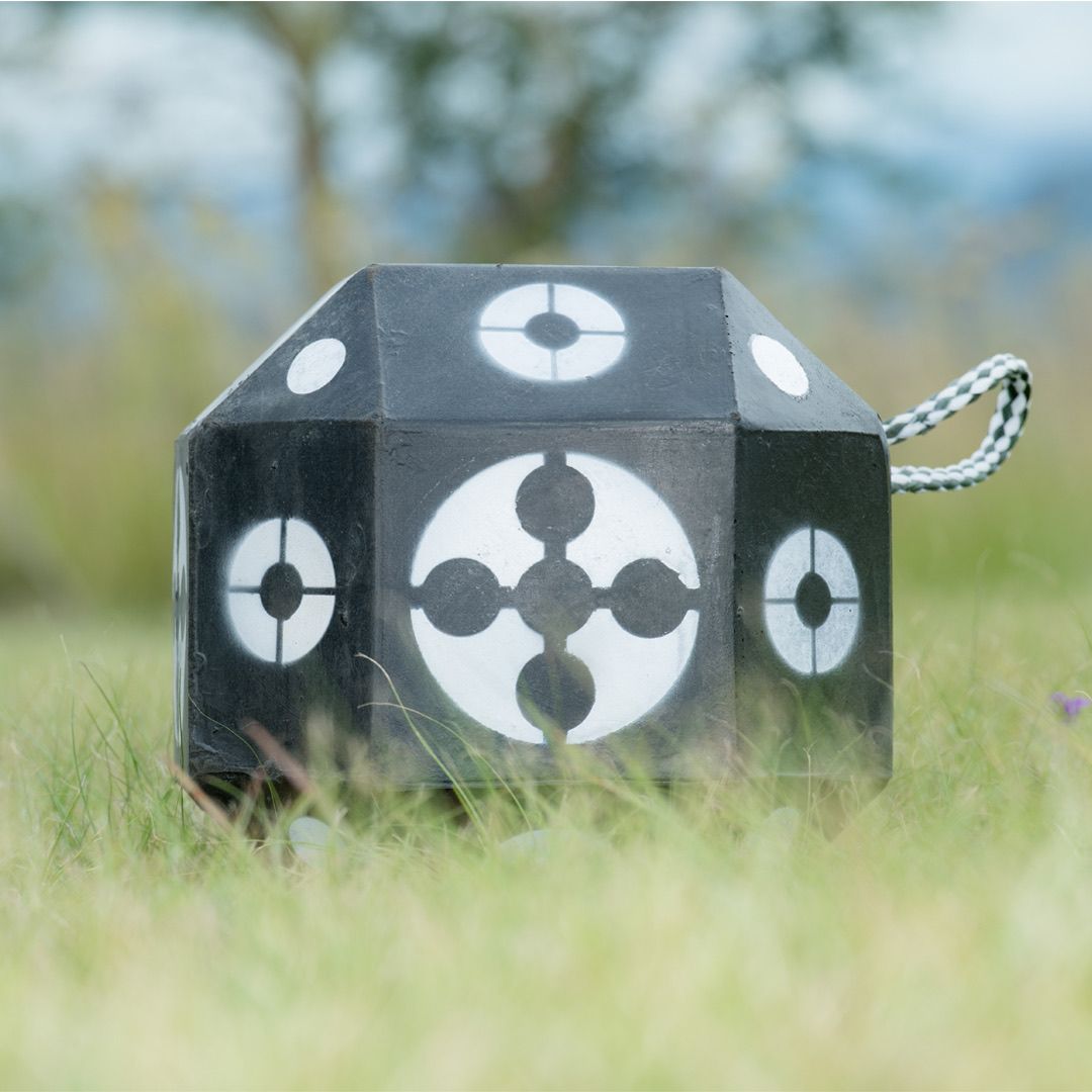 Wildcrete 3D Target - Würfel eckig klein