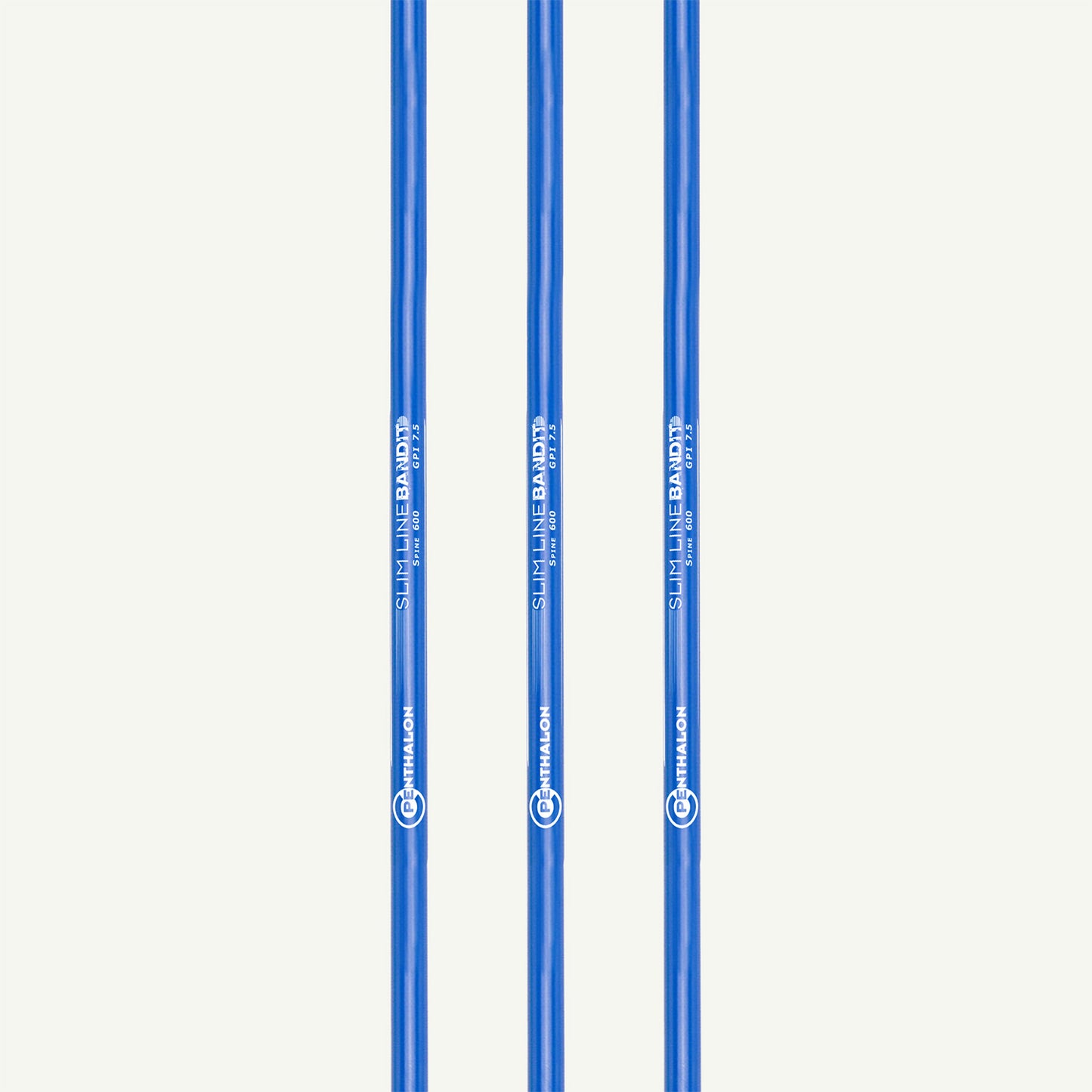 Penthalon Carbonschäfte Bandit Slim Line Neon blau 1300