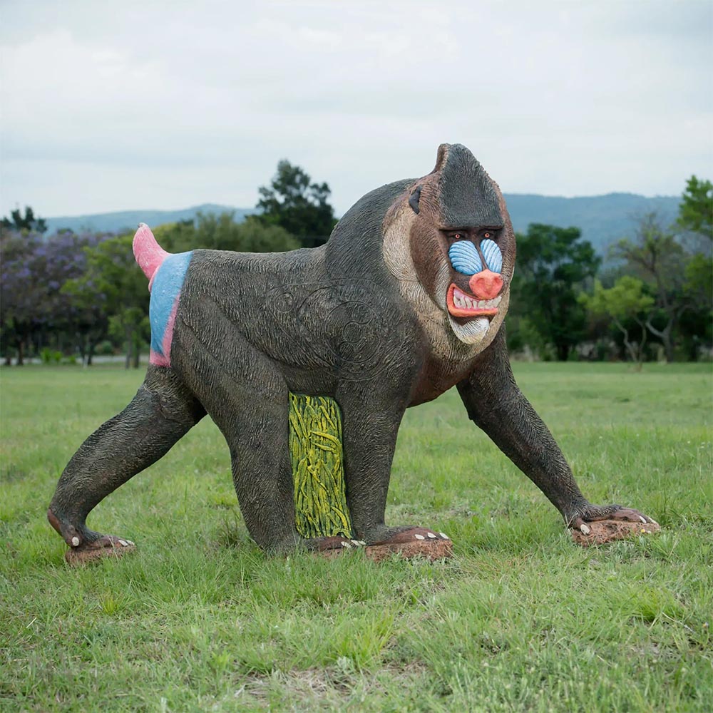 Wildcrete 3D Target Mandrill