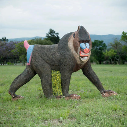 Wildcrete 3D Target Mandrill