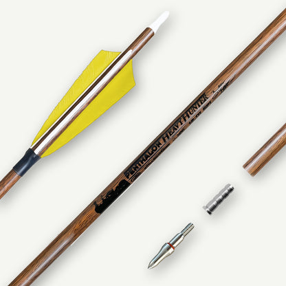 Penthalon Carbonpfeile Heavy Hunter Naturfedern