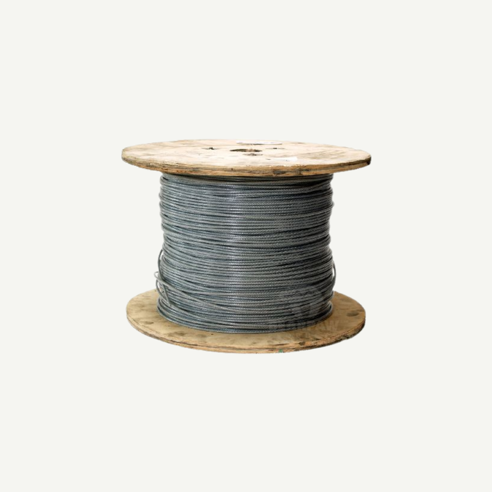 5902910 Lfd. Meter Stahldrahtseil PVC ummantelt