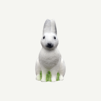 100471 IBB 3D Tier Schneehase sitzend
